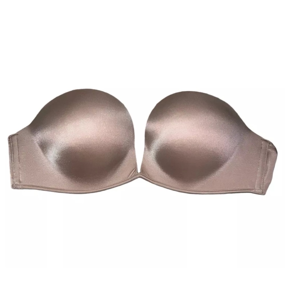 Victoria’s secret bombshell cups push-up multi-way demi bra tan size 32C